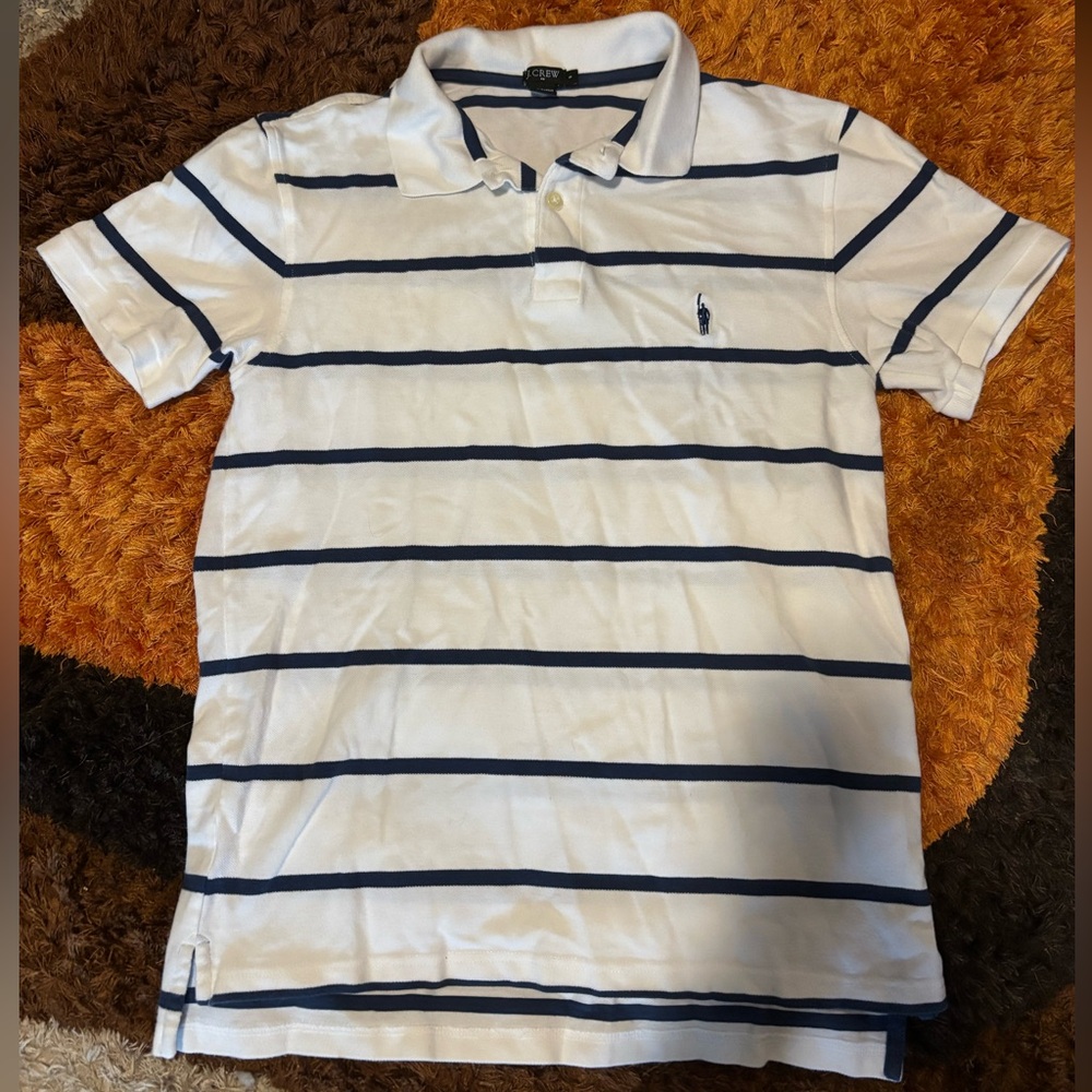 J.Crew, Striped, Polo Shirt